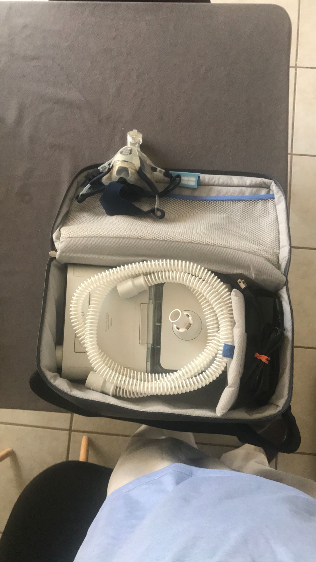 Máquina para apnea, (C.P.A.P.) PHILIPS, RESPIRONICS