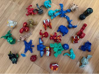 Lots of Bakugan and magnetic cards