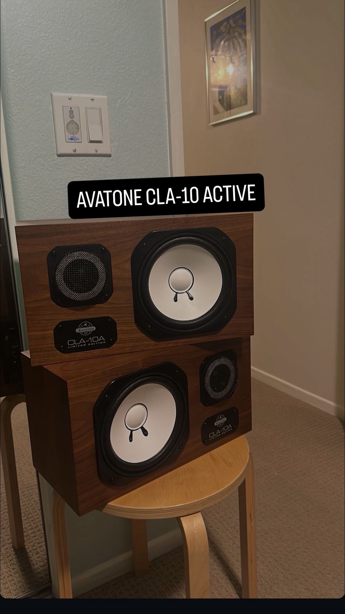 Avatone CLA-10 Active Studio Monitors