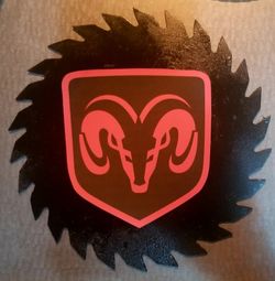 Dodge Ram Decorative Saw Blade