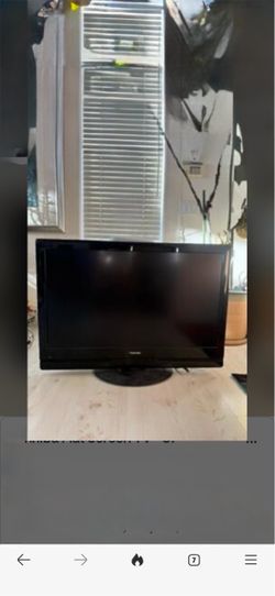 Free Toshiba Flat Screen TV - 37'. kids clothes , Little people Toy Vehicle 🚗, etc