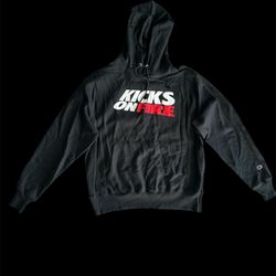 KicksOnFire x Champion Reverse Weave Hoodie