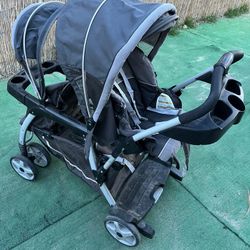 Graco Click Connect Ready To Grow Double Stroller 