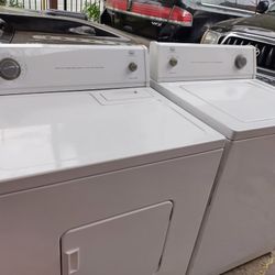 Roper made by whirlpool heavy duty washer and electric dryer set and perfect working condition 