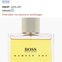 HUGO BOSS. BOSS NUMBER ONE
