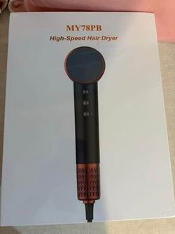 100% Brand New in box 160,000 RPM High-Speed Hair Dryer, 500 Million Negative Ions, 1400 watts