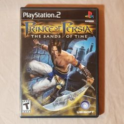 Prince of Persia The Sands of Time Sony PlayStation 2 PS2 Manual &Reg Video Game