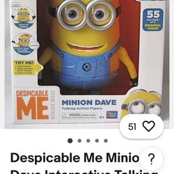 Minion Talking Dave