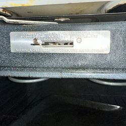 White Electric stove 