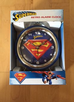 Superman Retro Alarm Clock