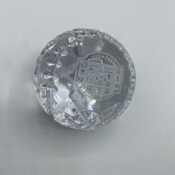 New York Yankees Waterford Crystal Numbered Baseball
