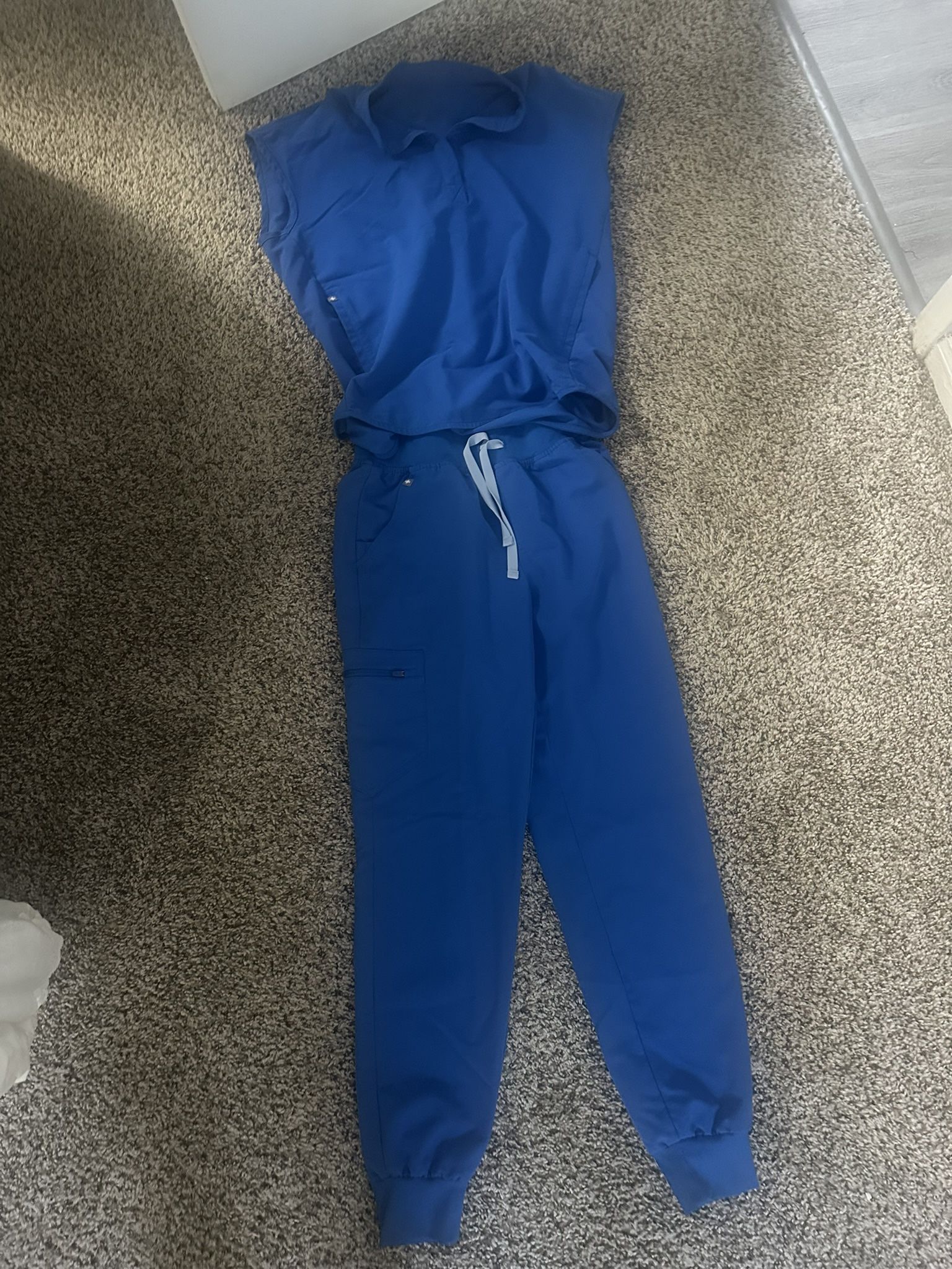 Royal Blue Figs Xs Set