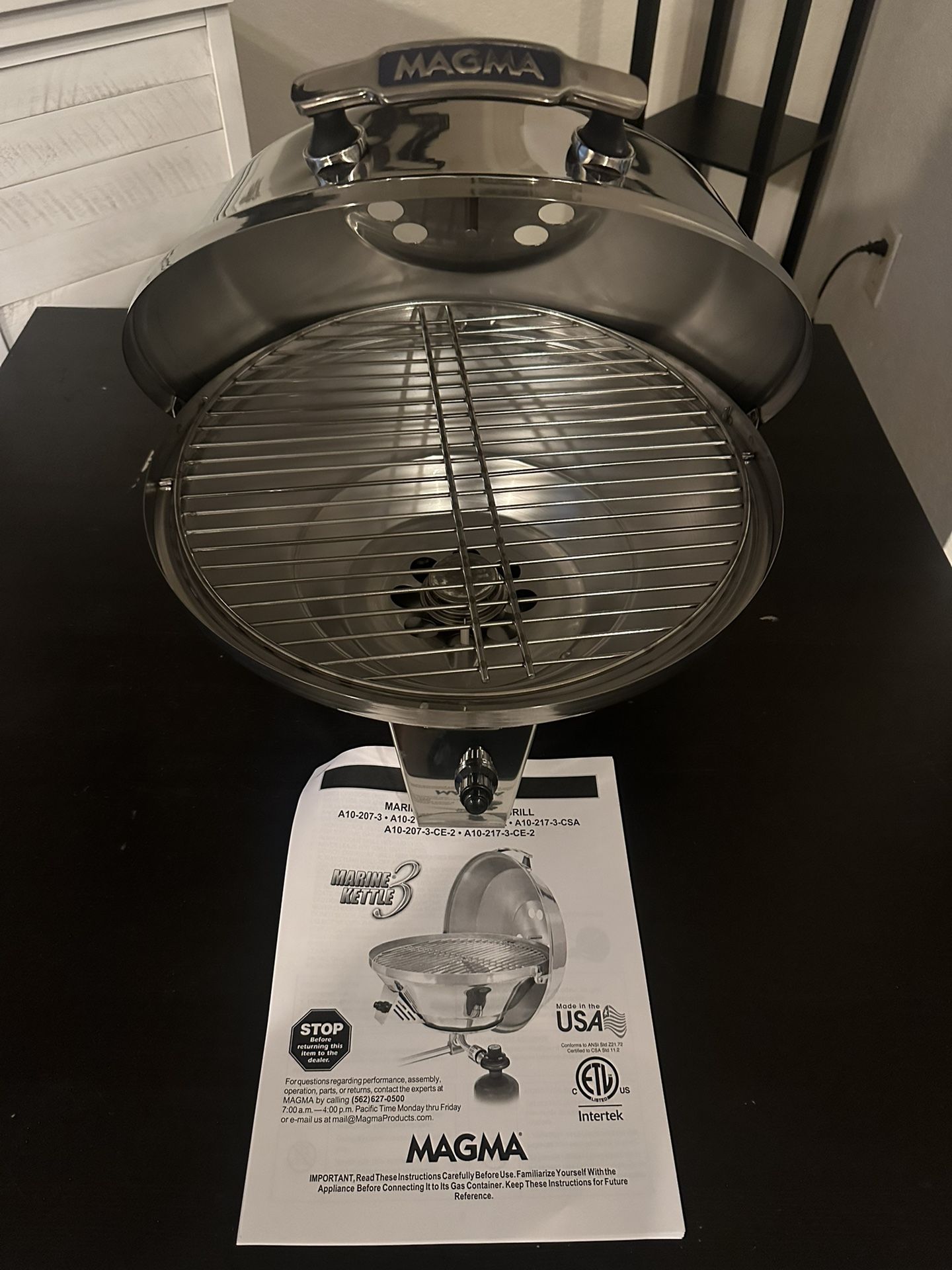 Stove and Gas Grill