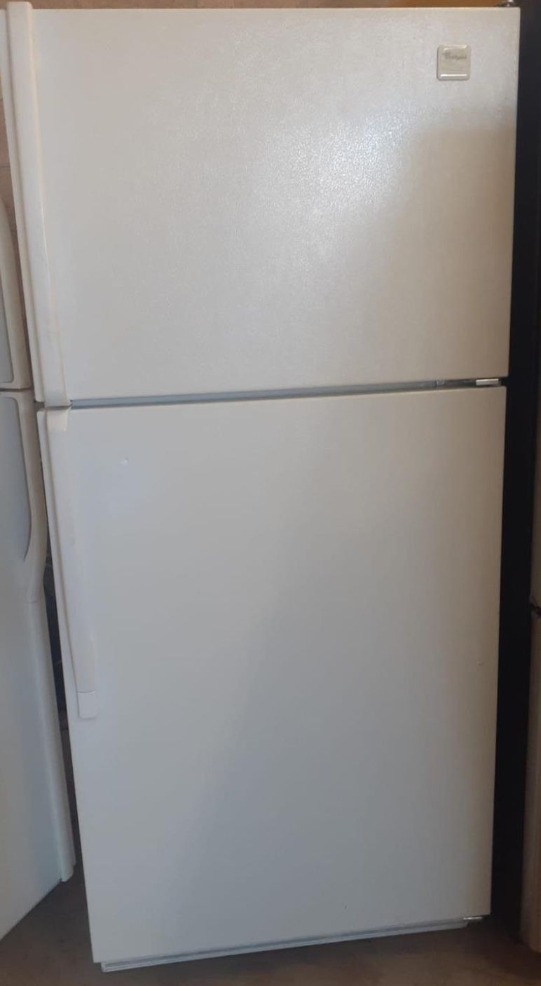 Whirlpool Top Mount White Refrigerator