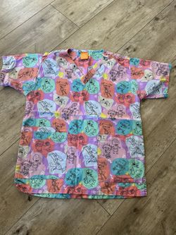 12 Medical Scrub Tops