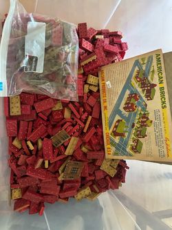 Antique American Bricks -pre Lego