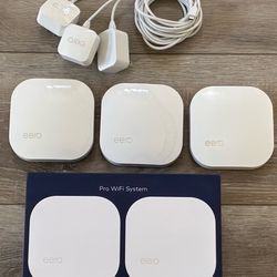 eero Pro WiFi System (Set of 3 eeros)