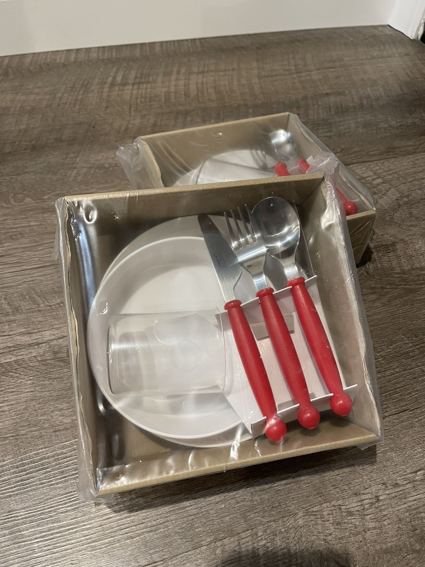 IKEA FABLER 4-Piece Children’s Dinnerware Set – Brand New, Sealed (2 sets available)