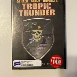 Tropic Thunder Movie DVD 