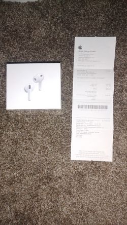 Airpods pro 3rd generation with active warranty