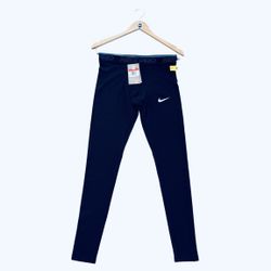 Movie and Tv Show Clothes NEW size large mens black nike dri-fit training tights 