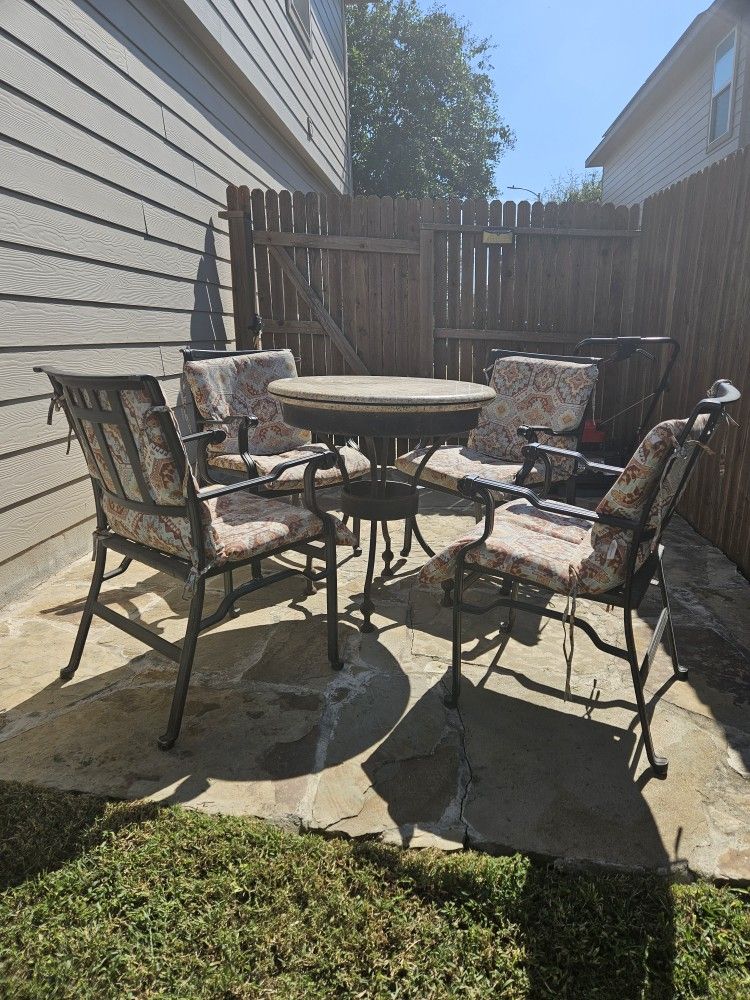 Castiron Patio Set