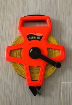Lurking 1708 200’fiberglass’s long tape measure