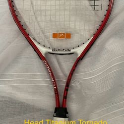 Head Titanium Tornado Tennis Racket Racquet Extreme Grid 4 1/4 2 Grip 