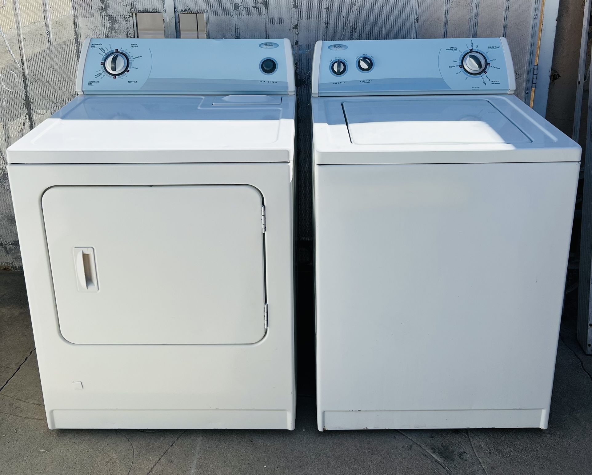 Washer & Dryer