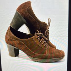 Brown Suede Shoes 