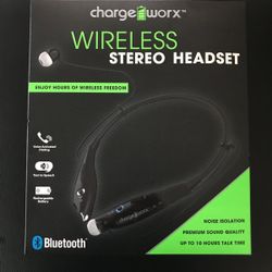 Bluetooth wireless stereo headset - brand new in box