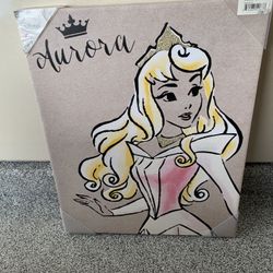 Princess Aurora Sleeping Beauty Canvas