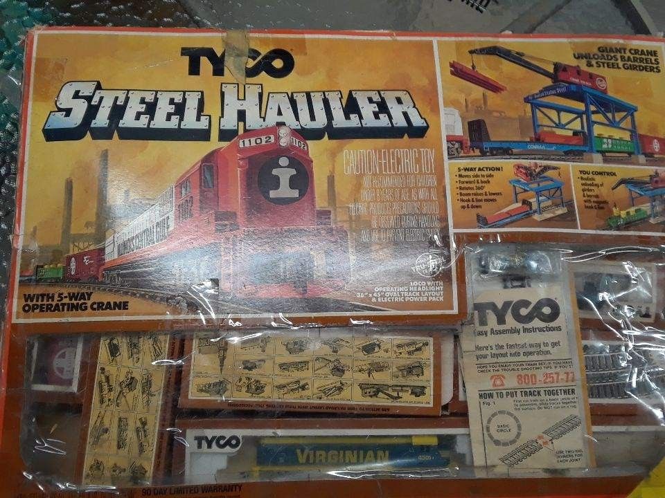 Antique Tyco Steel Hauler Train Set And Track for Sale in Cuddy PA