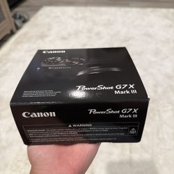 Canon g7x mark iii $1200