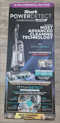 Shark PowerDetect Upright Vacuum Powered To Lift-Away Speed Duo Clean