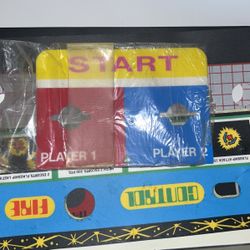 Player One And Two Start Arcade Joystick Stickers 