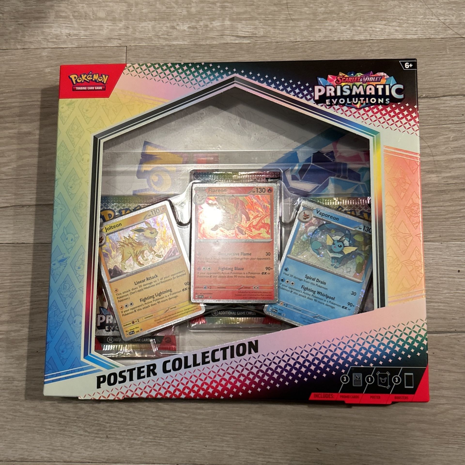 Pokémon TCG Prismatic Evolutions Poster Collection