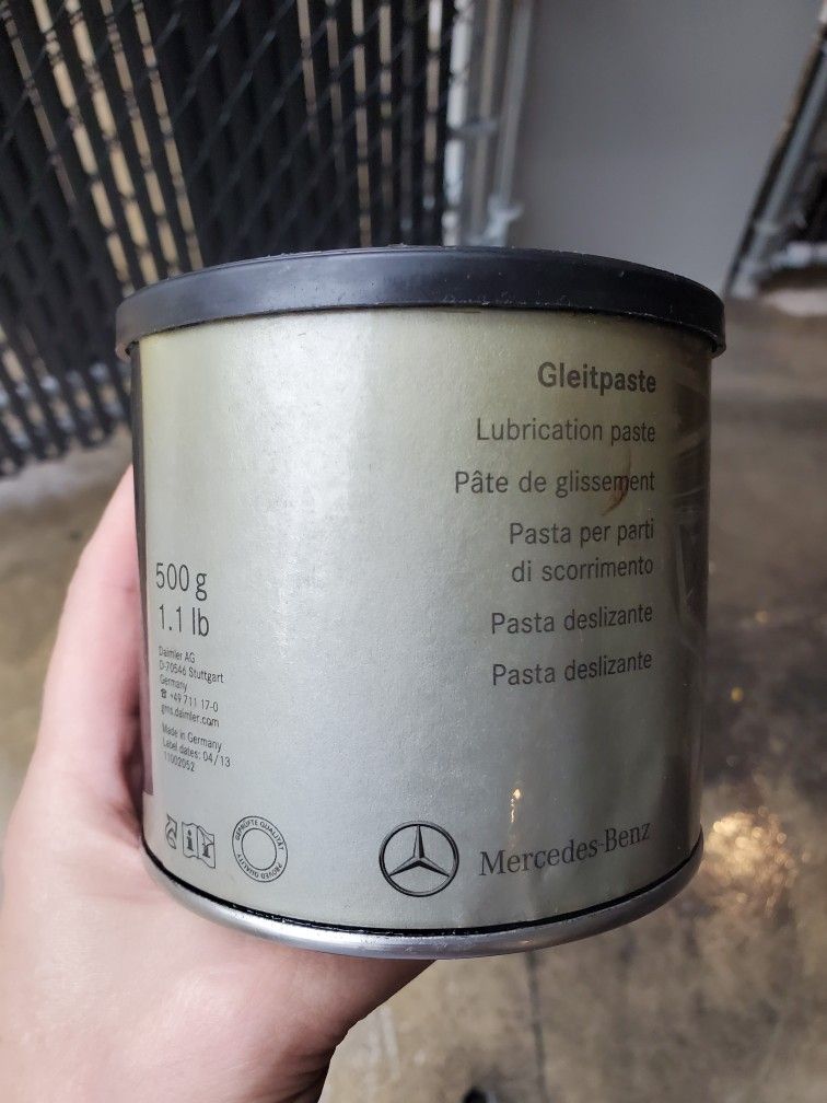 Mercedes Genuine Sunroof Lubricating Paste