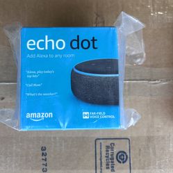 Echo DOT 3rd gen Never Opened 