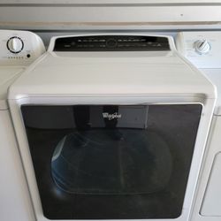 MEGA CAPACITY!!! 8.8 Cubic Ft.  Capacity!!! 

Whirlpool Cabrio, STEAM, Sensor Dry, Gas Dryer!!! Must See To Appreciate!!!
