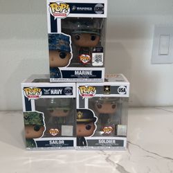 Funko Pops Sailor Soldier, Marine
