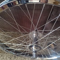 Haro Chrome 48 Spoke Lineage Wheels 9t