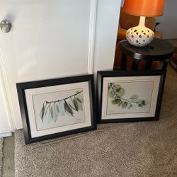 2 Framed Pieces Of Zen Art