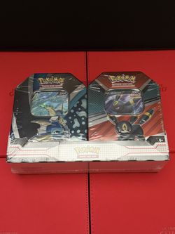 Pokemon Evolutions Vaporeon Umbreon V Tin Bundle