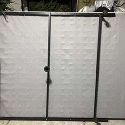 Queen Box Spring & Bed Frame $40