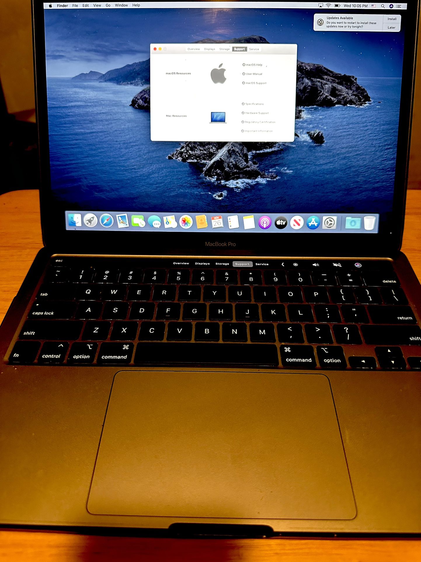 Macbook Pro 13 Inch and Lenovo Idea thinkpad 5