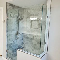 SHOWER DOORS AND GLASS