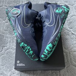 nike kd trey 5 ix obsidian emerald green