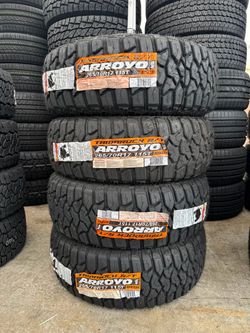 265/70R17 ARROYO tamarock rt installation and balance include