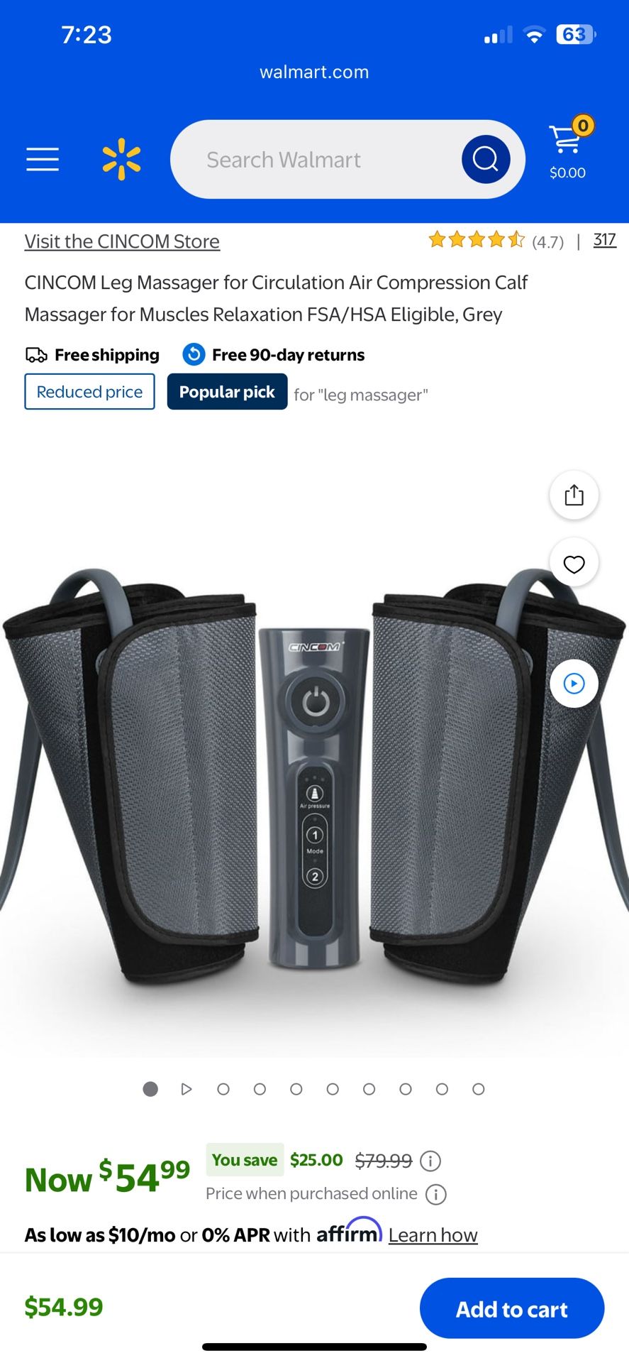 CINCOM Leg Massager